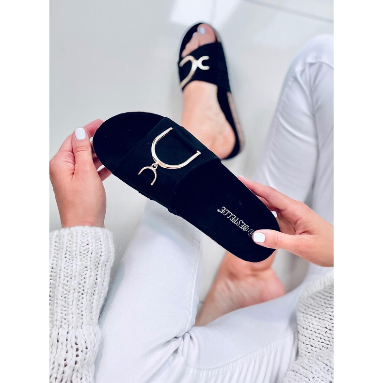 Tara Mustat korkkipohjaiset tossut 2