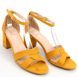 Moly Yellow korkokengät sandaalit keltainen 1