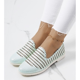 Naja vihreät harjakattoiset naisten housut 1