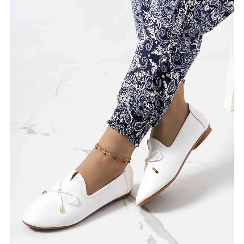 Carlsen valkoiset housut valkoinen 1