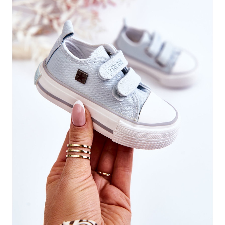 Lasten tennarit tarranauhalla Big Star HH374204 Sininen 1