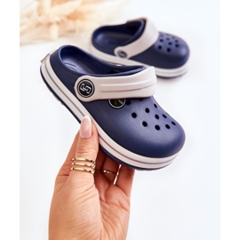 Mukavat lasten tossut Crooks Navy Blue Colly tummansininen 1