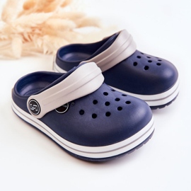 Mukavat lasten tossut Crooks Navy Blue Colly tummansininen 2