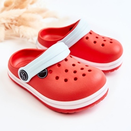 Mukavat lasten tossut Crocs Red Colly punainen 2 Mukavat lasten tossut Crocs Red Colly punainen 2