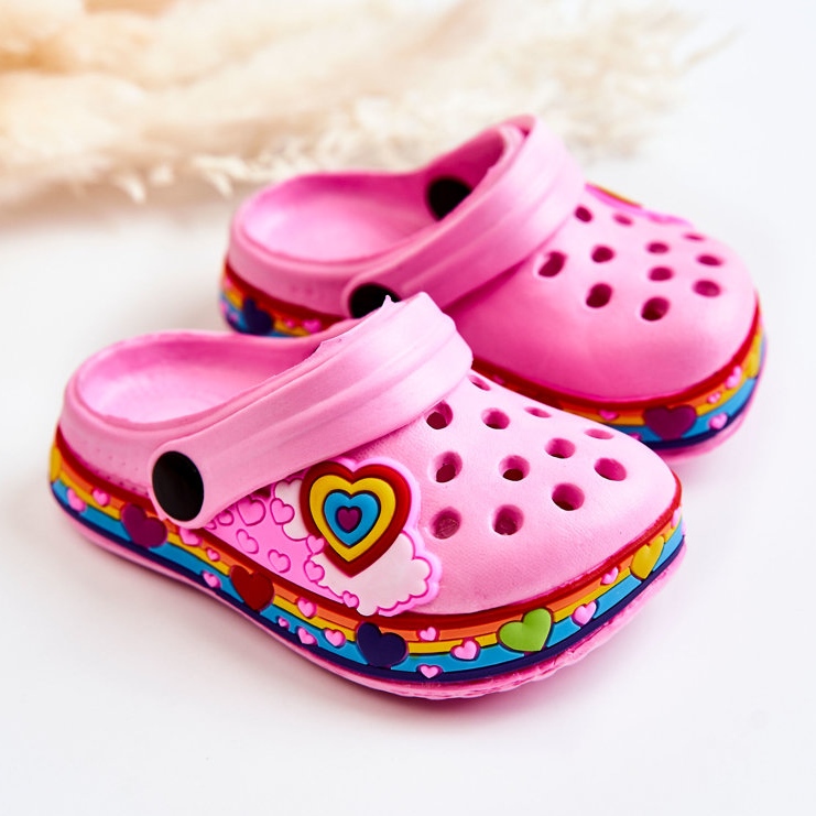 Lasten tossut Foam Crocs Pink Charie vaaleanpunainen 2