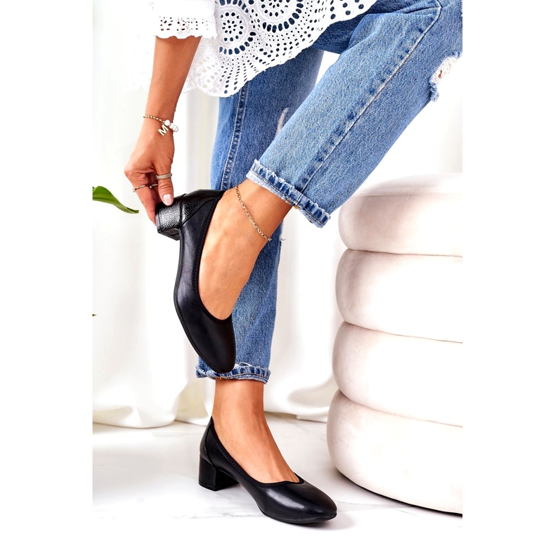 S.Barski Nahkapumput S. Barski 20-L1 Musta 2