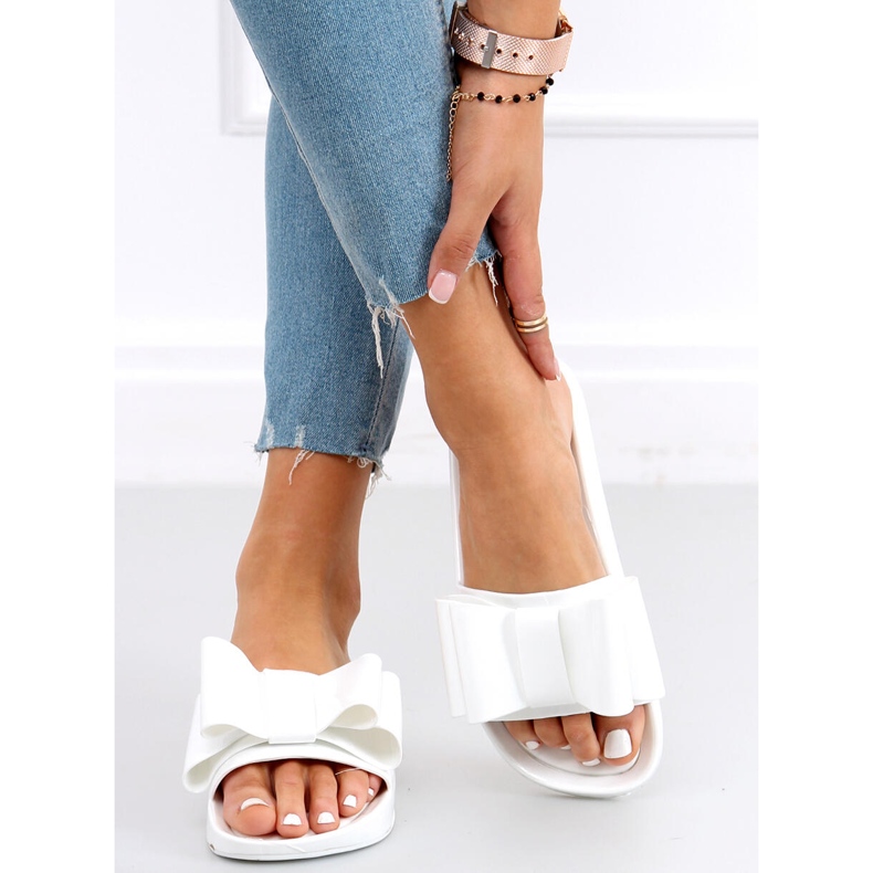 Vinca White naisten silikonitossut valkoinen 1