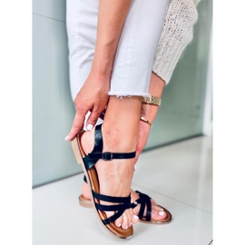 Celia Black naisten sandaalit musta 2