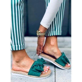 Espadrillit Viola Green -jousella vihreä 2