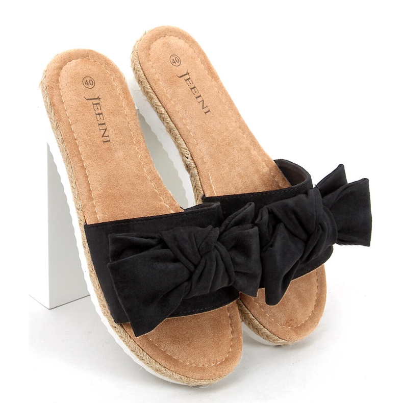 Espadrillit Viola Black jousella musta 2