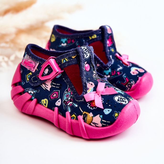 BEFADO S.A. Befado Supergirl -tossut jousella 110P456 tummansininen laivastonsininen 2