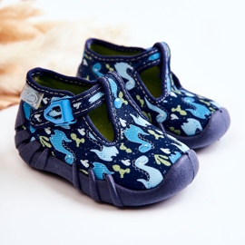 BEFADO S.A. Kengät Tossut Befado Dinosaurs 110P448 Tummansininen laivastonsininen 1