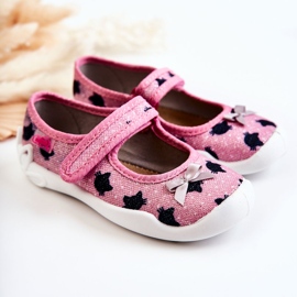 BEFADO S.A. Lasten ballerinatossut Befado rusetilla 114X480 Pinkki vaaleanpunainen 2