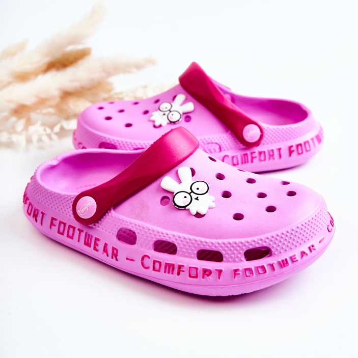 BEFADO S.A. Lasten tossut Kroks Rabbit Befado 159Y106 Pinkki vaaleanpunainen 1