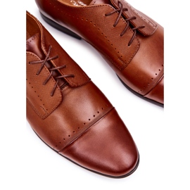 Bednarek Polish Shoes Nahka kengät Bednarek 723 Brown ruskea 1