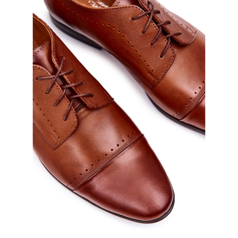 Bednarek Polish Shoes Nahka kengät Bednarek 723 Brown ruskea 1