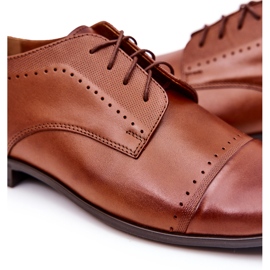 Bednarek Polish Shoes Nahka kengät Bednarek 723 Brown ruskea 3