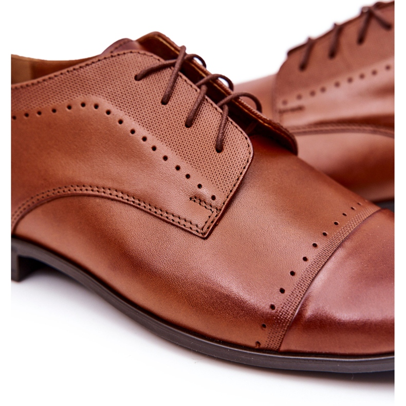 Bednarek Polish Shoes Nahka kengät Bednarek 723 Brown ruskea 3