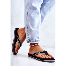 Naisten klassiset varvastossut Big Star JJ274A377 musta 2