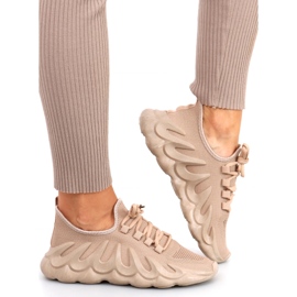 Band Khaki sukkaurheilukengät beige 1