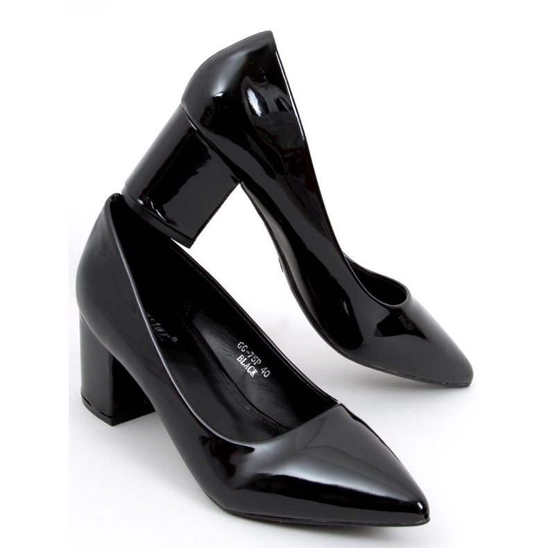 Matalakorkoiset pumput Zelia Black musta 1