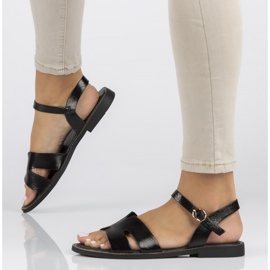 Filippo DS3702 / 22 Bk mustat sandaalit 1