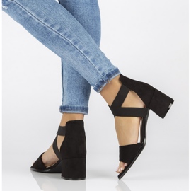 Filippo DS2093 / 22 Bk mustat sandaalit 1