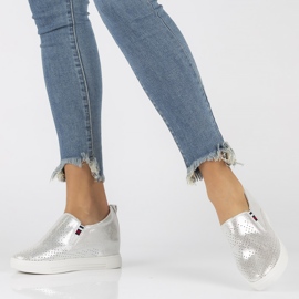 Nahkakengät Filippo DP1356 / 22 Si hopea 2