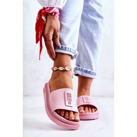 Naisten tossut Big Star JJ274A303 Pinkki vaaleanpunainen 1