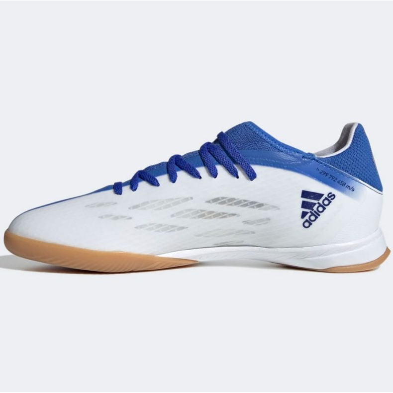Adidas X SpeedFlow.3 GW7491: n valkoisen sinisen jalkapallokengissä valkoinen valkoinen 1