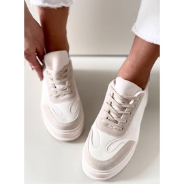 Santi Beigen korkeapohjaiset lenkkarit 1