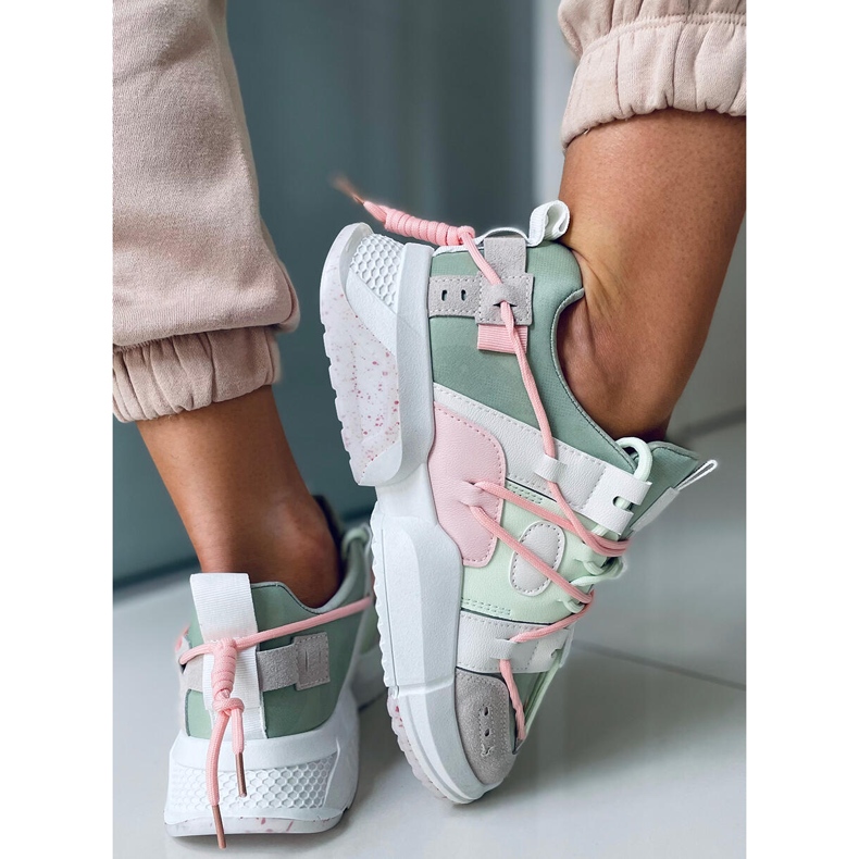 Zeny Green Tennarit monivärinen vihreä 2