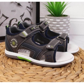 Tarranauhasandaalit American Club Jr AM891A harmaa 2