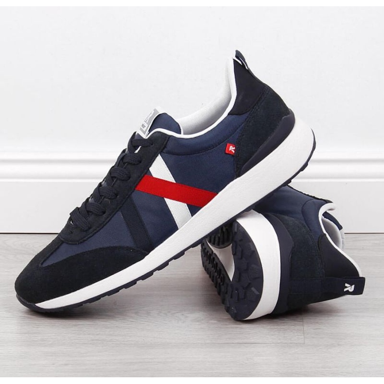 Rennot Rieker M RKR539 tummansiniset urheilukengät sininen 2