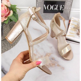 Tolpan kultaiset Filippo W PAW355B sandaalit kultainen 1