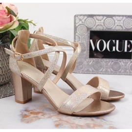 Tolpan kultaiset Filippo W PAW355B sandaalit kultainen 2