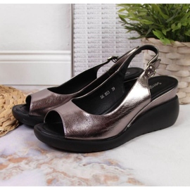 Sergio Leone W SK368B kiila sandaalit hopea 2