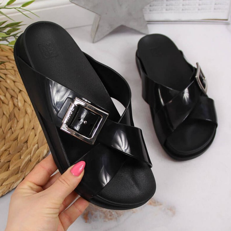 Meliski Zaxy JJ285055 mustat rantatossut 1