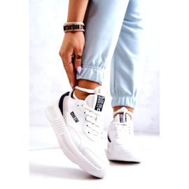 Muodikkaat tennarit urheilukengät Big Star JJ274596 Valkoinen 3