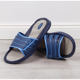 Atletico tummansiniset miesten kumitossut laivastonsininen 2