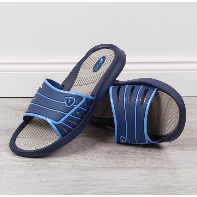 Atletico tummansiniset miesten kumitossut laivastonsininen 2