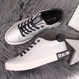 Naisten matalat lenkkarit eko-nahkahopealla Big Star II274034 1