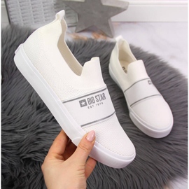 Sujauta valkoiset lenkkarit Big Star JJ274092 valkoinen 1