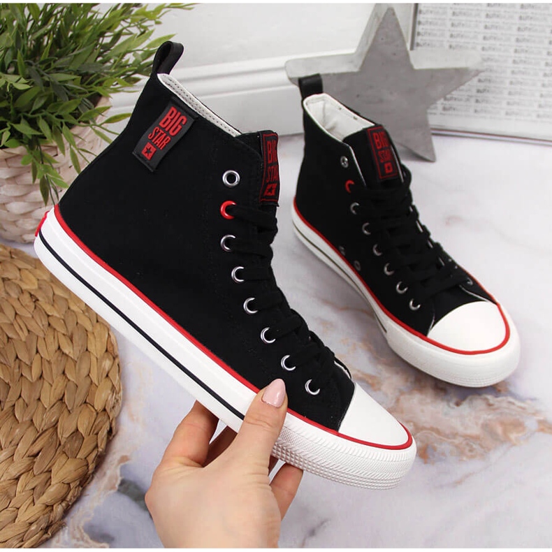 Mustat Textile Big Star -lenkkarit JJ274126 1