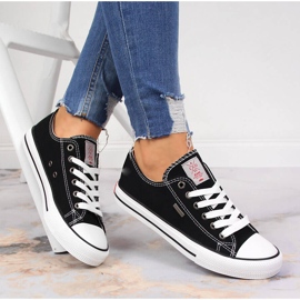 Black Cross Jeans JJ2R4011C matalat tennarit musta 1