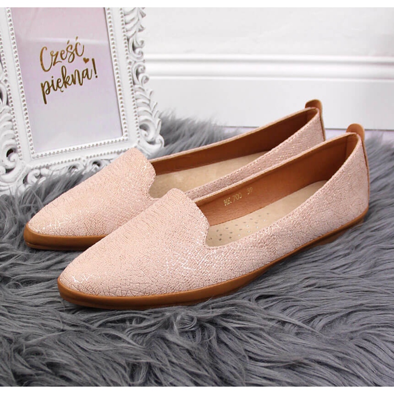 Naisten kengät lordin pinkki Sergio Leone vaaleanpunainen 1