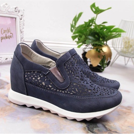 Naisten urheilukengät kiilasinisellä Jezzillä 2