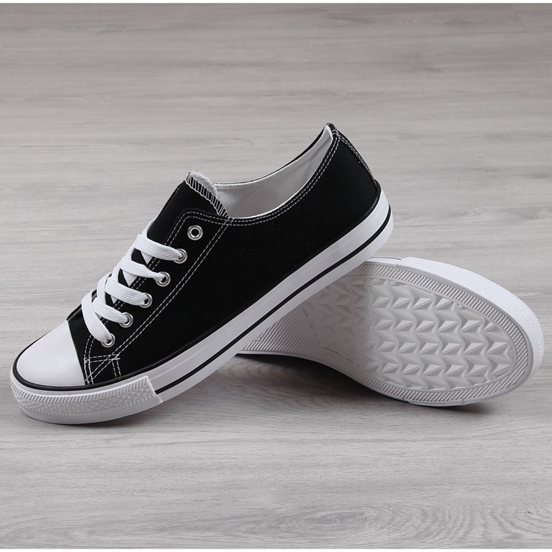 Mustat Atletico miesten matalat tennarit 1