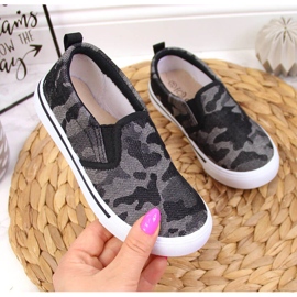 Tennarit tossut lastentarhaan, camo musta Atletico 1