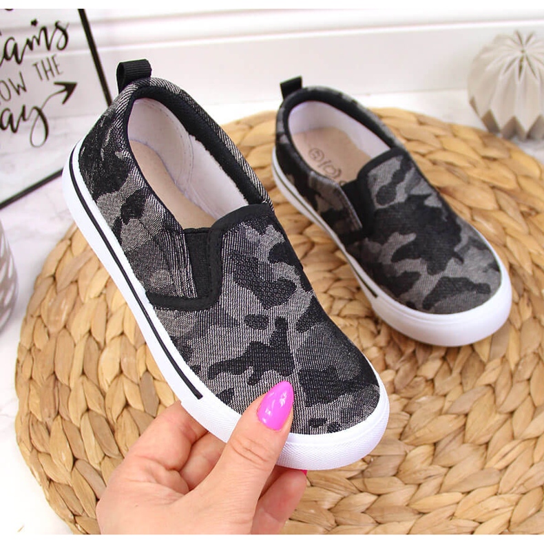 Tennarit tossut lastentarhaan, camo musta Atletico 1